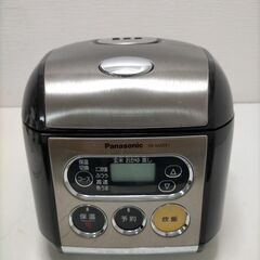 パナソニック 3合 炊飯器 SR-MZ051 ブラック Panasonic 250609-4T