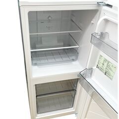【ドリーム池田店】◎ジモティー割対象品◎ツインバード　121L　2ドア冷蔵庫　ホワイト　HG-G912　2024年製　IKX-38の画像