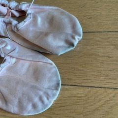 バレエシューズ　19cm キッズ　ピンクの画像