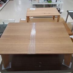 リユースのサカイ栃木店★ジモティ割あり★  コタツ ブラウン木目...