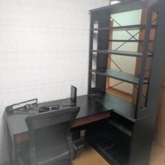 デスク＆本棚　6月末に処分予定