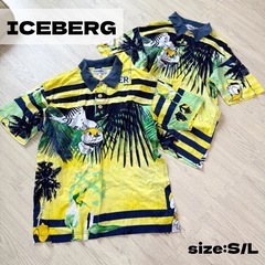 iceberg アイスバーグ　半袖　ポロシャツ　ディズニー　ペア...