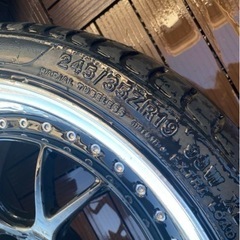 19インチのSSR  MS3のホイールの画像
