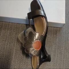 サンダル　22.5cm ヒール6cmの画像