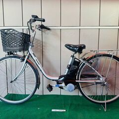 パナソニック電動アシスト ・中古自転車 042824