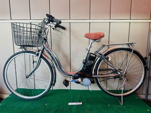 引取　ブリヂストン電動アシスト自転車 シルバー 前カゴ付タイヤ2本付仙台市青葉区 アシスタU LT | ［街乗り自転車］買い物向け自転車 | 電動