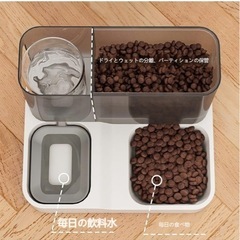 新品未使用❣️犬 猫  ご飯とお水 半自動　の画像