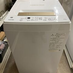 TOSHIBA　東芝　全自動洗濯機　4.5kg　AW-45ME8　2022年製