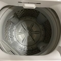 TOSHIBA　東芝　全自動洗濯機　4.5kg　AW-45ME8　2022年製の画像