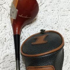 パーシモンホンワードゴルフクラブ１番　カバー付き