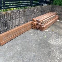 デッキ材　桧