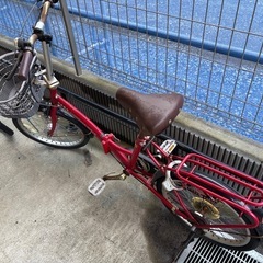 折りたたみ自転車の画像