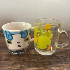 決定しました！　差し上げます！　子供用食器　アンパンマンどんぶり　茶碗　味噌汁椀　妖怪ウォッチマグカップ　グラス　はなかっぱコップ　トミカサンドイッチケースの画像