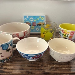 子供用食器　アンパンマンどんぶり　茶碗　味噌汁椀　妖怪ウォッチマ...