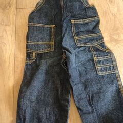 オーバーオール　未使用　80 90サイズの画像