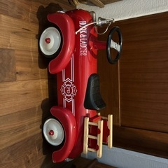 アルタバーグ 消防車 足蹴り車　おもちゃ　廃盤