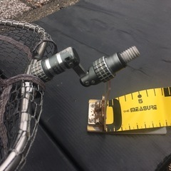 タモ網　枠　ジョイント付き の画像