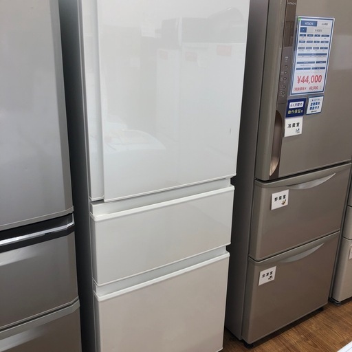 MITSUBISHI　3ドア冷蔵庫