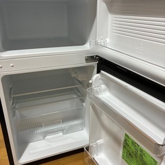 コンフィー(COMFEE’) COMFEE' 冷蔵庫 90L 2ドア 右開き ブラック RCT90BL(E) 耐熱天板の画像