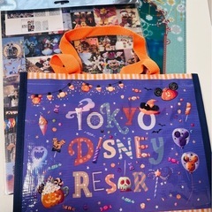 ディズニー　Disney まとめ売り　3点　クリアファイル　ショッパー