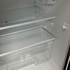 【2ドア冷凍冷蔵庫】オーヤマ 87L コンパクト冷蔵庫 ブラック（配送は2000円）即日可能♬の画像