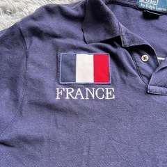 RALPHLAUREN 00s ビッグポニー ポロシャツ フランス レア物 LLの画像