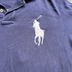RALPHLAUREN 00s ビッグポニー ポロシャツ フランス レア物 LLの画像