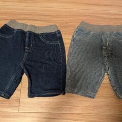 無印良品　ショートパンツ90cm　2枚