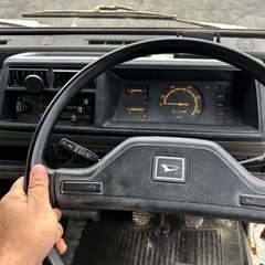 値下げ　昭和59年式　ハイゼットジャンボ 4WD まゆげの画像