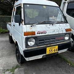 昭和59年式　ハイゼットジャンボ 4WD まゆげ