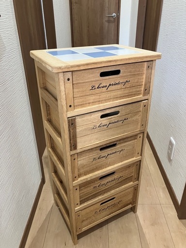 ⭐️チェスト⭐️4段引出し　収納　木製　美品　大阪市近郊配送無料 ⭐️チェスト⭐️4段引出し 収納 木製 美品 大阪市近郊配送無料