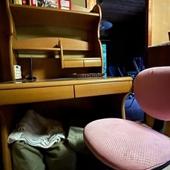 無料！
学習机と椅子