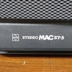 0609-079 ラジカセ(カセット難あり)National MAC ST-5 の画像