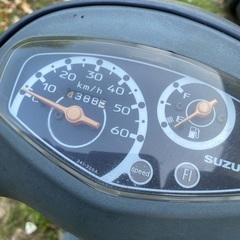 【取引中】スズキ レッツ4 FI 低走行 実働 現状渡しです 50cc 原付バイクの画像