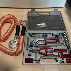 車載用工具セット&牽引ロープ　2点セット‼️