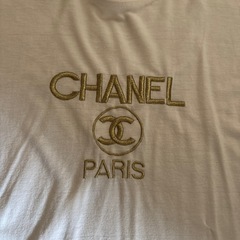 CHANELヴィンテージ、白Tシャツの画像