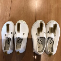 園児用うわばき　体育館シューズ　15cm 16cm