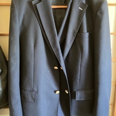 近畿大学附属高校　男子制服・セーター（紺）・ネクタイ（公式用青・...