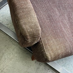☆値下げ☆I2506-205 2人掛けソファ 色褪せあり 中古の画像