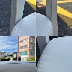◆早い方優先‼︎ ウォーリア チェア 椅子 ダイニングチェア ホワイトの画像