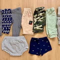 男の子🦖 60~70センチ子供服 ズボン 9点セット