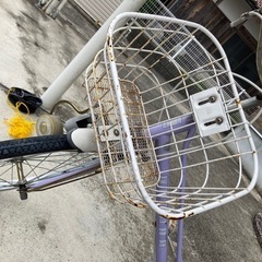 24インチ子供用自転車の画像