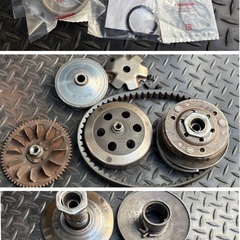 ホンダ・AF68 ディオ Fi　前後タイヤ新品/軽整備済み/配送可の画像