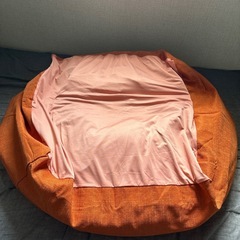 【中古】ビーズクッション：紅♡♡