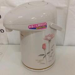 0609-076 【美品】象印 魔法瓶  押すだけポット ローズ...