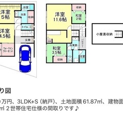 価格変更❗️住吉大社駅3分　築浅二階建て❗️二世帯可❗️
