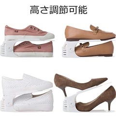 シューズ収納ホルダー 12個セットの画像