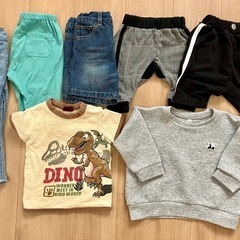 男の子🦖🐼 90センチ 子供服 7点セット