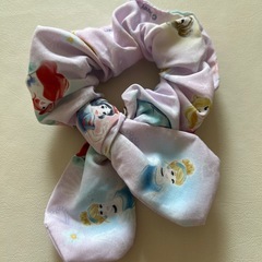 キッズ　ディズニープリンセス　シュシュ