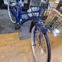 【リサイクルショップどりーむ鹿大前店】No.240　自転車　24インチ　カゴ・ライト付き♪　小柄な方でも乗れる♪　おすすめですよ🎵の画像